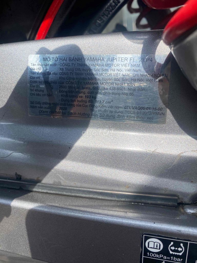 Jupiter fi 2020 bs70 chính chủ máy zin. Mua bán Xe máy tại Quận Phú Nhuận Tp Hồ Chí Minh được đăng bởi Hung Nguyên hình 5