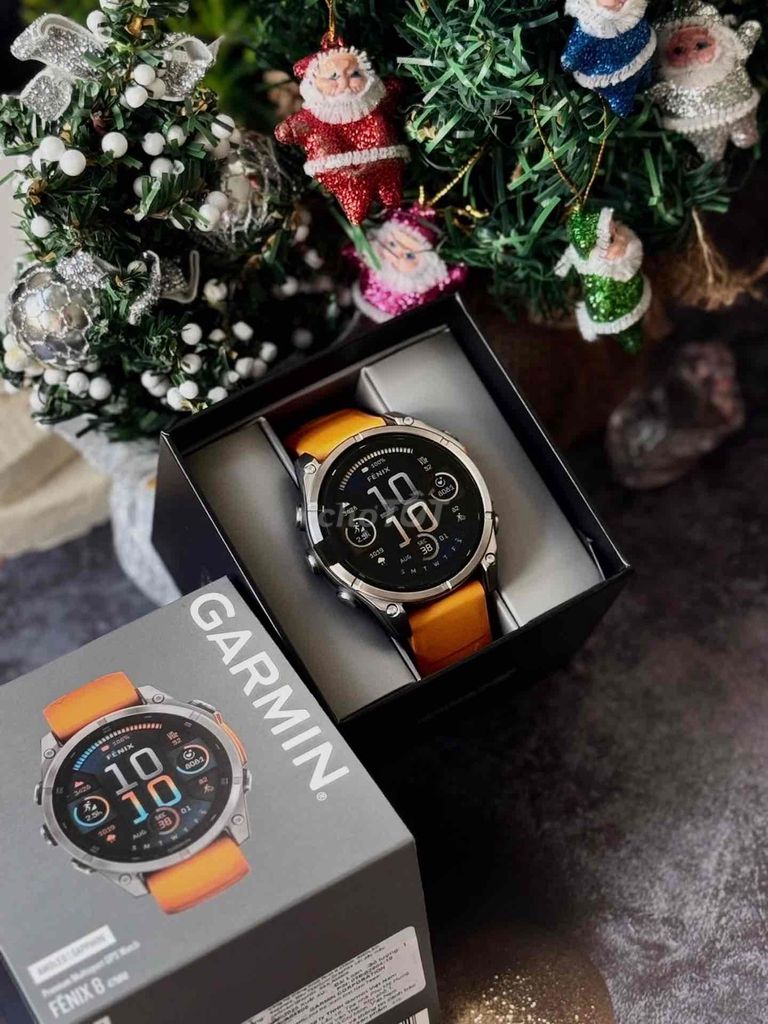 fenix 8 sapphire amoled . đẹp 99% .. Mua bán Thiết bị đeo thông minh tại Quận 8 Tp Hồ Chí Minh được đăng bởi Dung Garmin chinh hang  hình 2