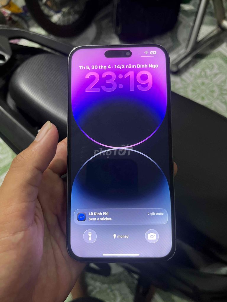 Apple iPhone 14 Pro Max 128GB Tím. Mua bán Điện thoại tại Thành phố Long Khánh Đồng Nai được đăng bởi Văn Nguyễn hình 1
