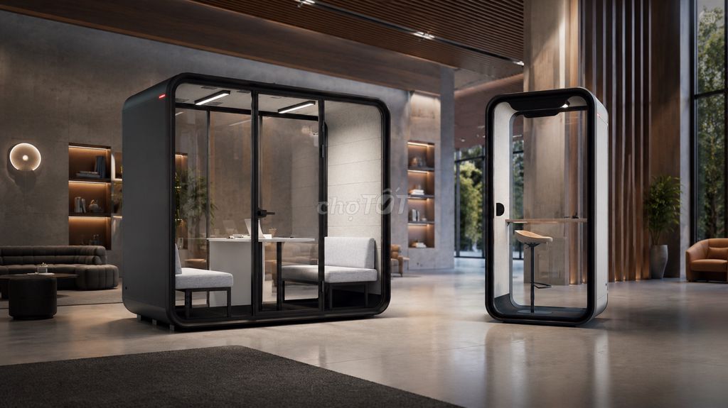 Phone Booth Senwai Việt Nam Kính Đen. Mua bán Đồ dùng văn phòng tại Quận 1 Tp Hồ Chí Minh được đăng bởi Emma Le hình 1