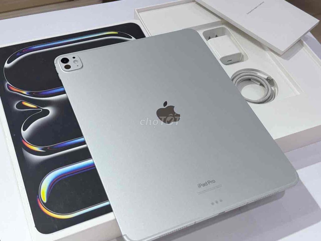 iPad Pro M4 13 inch 512GB 5G Bạc Fullbox. Mua bán Máy tính bảng tại Quận 6 Tp Hồ Chí Minh được đăng bởi Nguyen hình 1