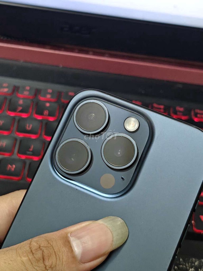 iPhone 15 Pro Xanh pin 89%. Mua bán Điện thoại tại Quận Hoàng Mai Hà Nội được đăng bởi Công Nguyễn hình 1