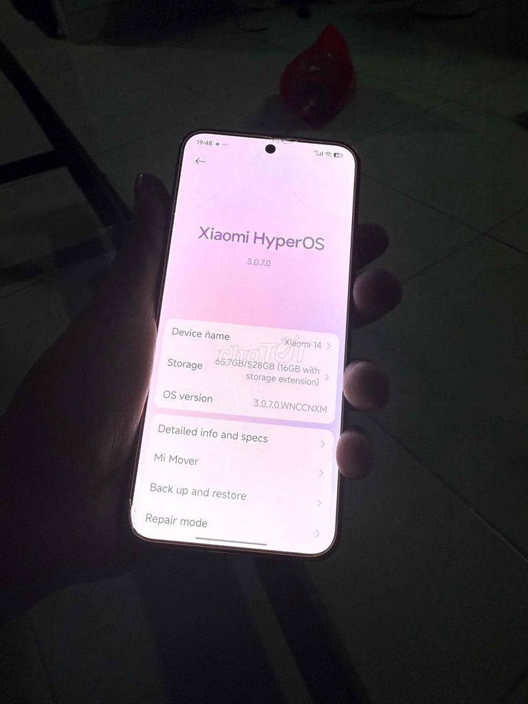 Xiaomi 14 - 512GB Trắng, Đã Sử Dụng. Mua bán Điện thoại tại Huyện Củ Chi Tp Hồ Chí Minh được đăng bởi Naanaa hình 1