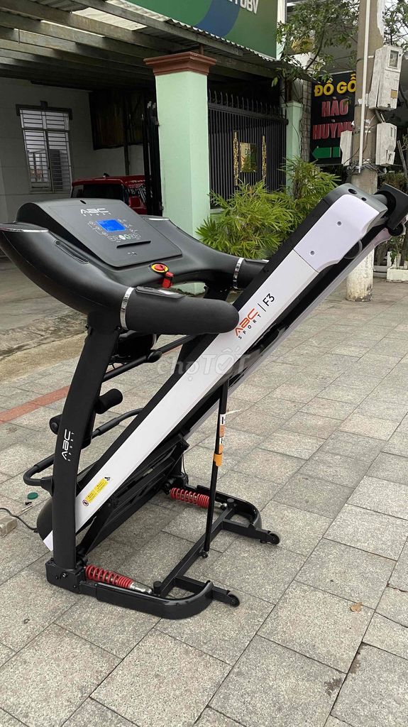 Máy chạy bộ ABC Sport F3 Đen trắng Gia đình