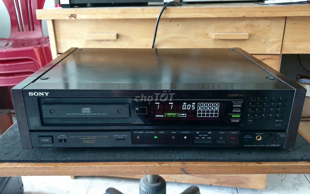 Đầu đĩa CD SONY 338ESD. Còn đẹp. Mua bán Tivi, Âm thanh tại Thành phố Biên Hòa Đồng Nai được đăng bởi Trung hình 1