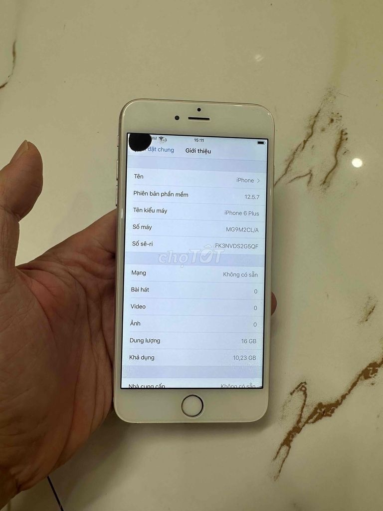 Bán Máy..6Plus. quốc tế mất vân zin dùng tạm