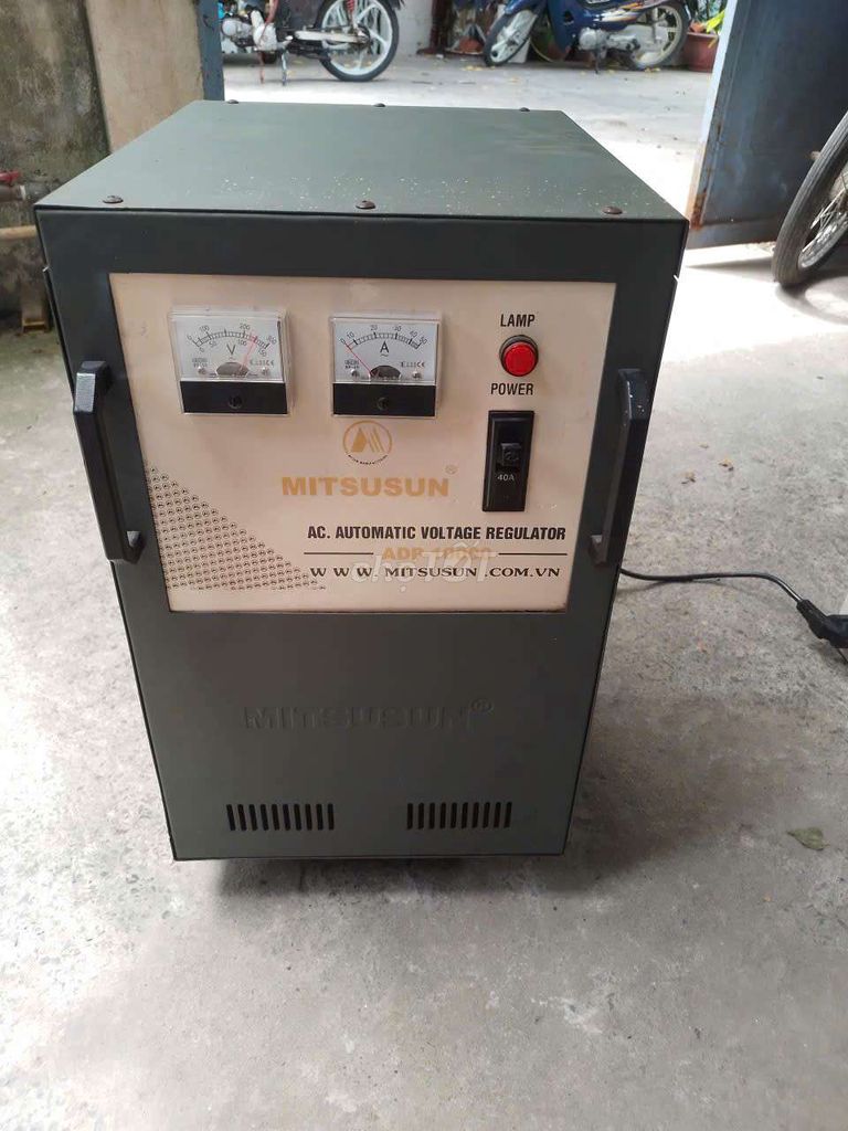 Ổn áp MITSUSUN ADP-10000 Xám. Mua bán Đồ chuyên dụng, Giống nuôi trồng tại Quận 6 Tp Hồ Chí Minh được đăng bởi nguyen van hau hình 1