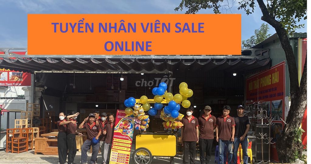 Tuyển Bán Hàng Nội Thất Online Lương Cao