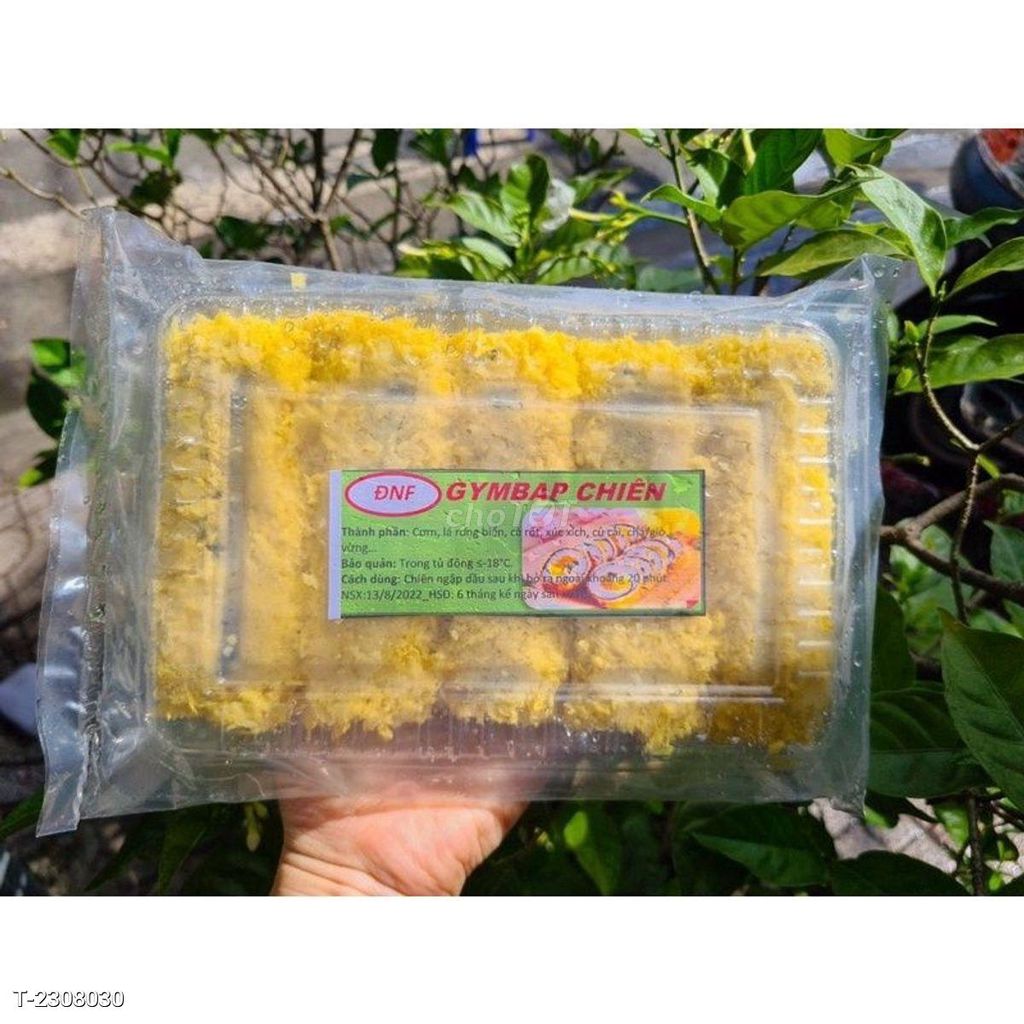 GIMBAP CHIÊN XÙ hộp 4 cuộn 600gr (giao tphcm). Mua bán Đồ ăn, thực phẩm và các loại khác tại Quận 8 Tp Hồ Chí Minh được đăng bởi Siêu thị Anh Tú 88 hình 1