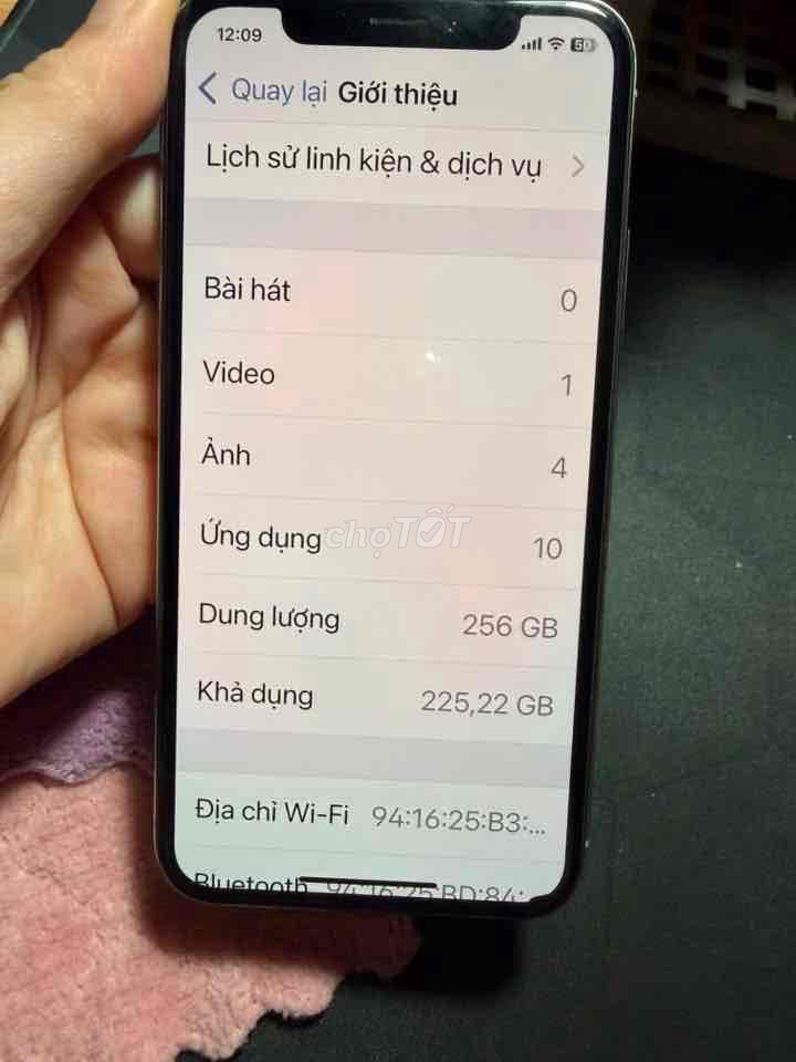 Apple iPhone Xs 256GB Trắng Đã qua sử dụng. Mua bán Điện thoại tại Quận Gò Vấp Tp Hồ Chí Minh được đăng bởi Kim Phượng hình 1