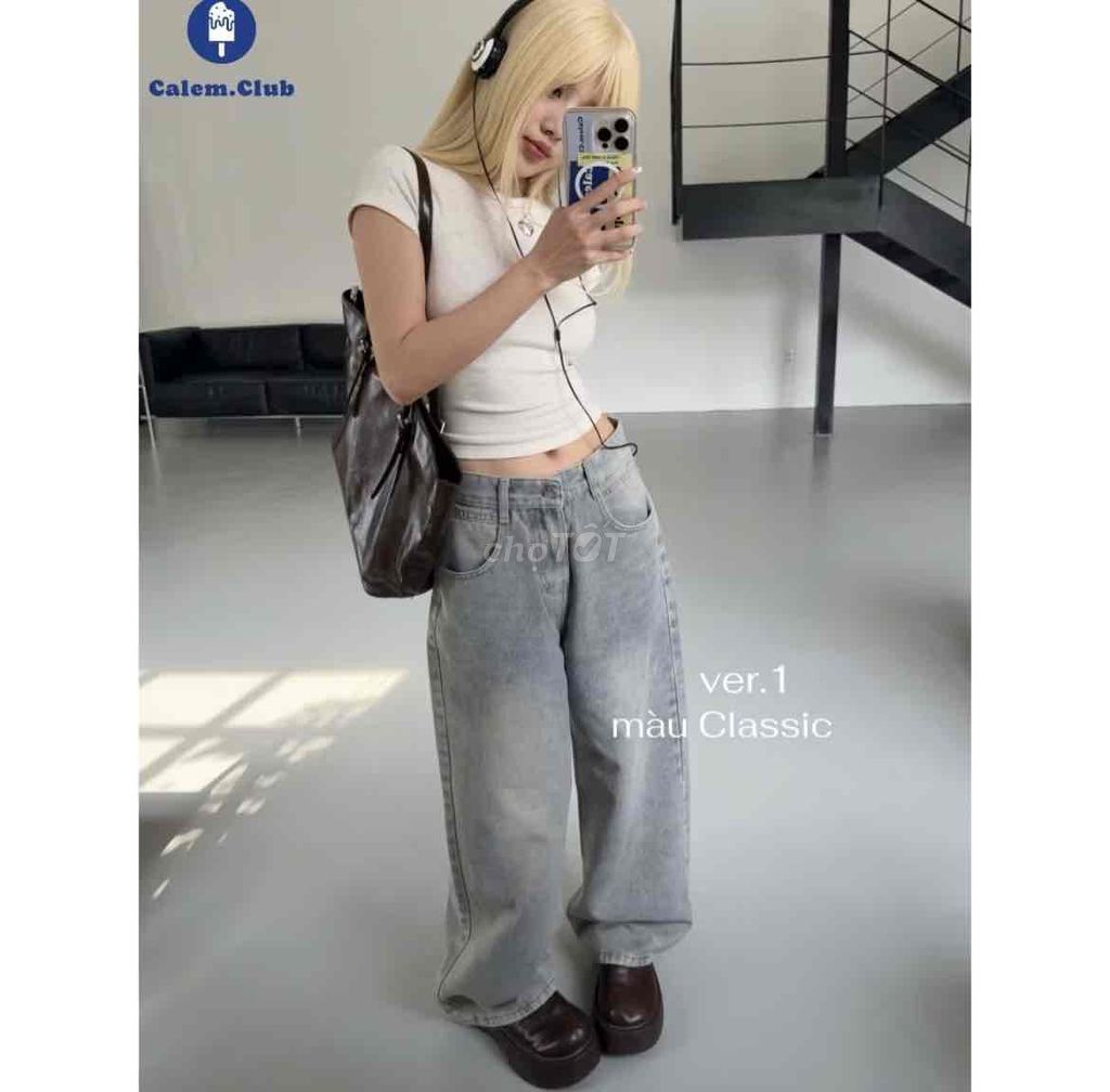 Quần jean Calem Classic Nữ size L. Mua bán Quần áo tại Quận Hoàng Mai Hà Nội được đăng bởi Ngọc Bích hình 1