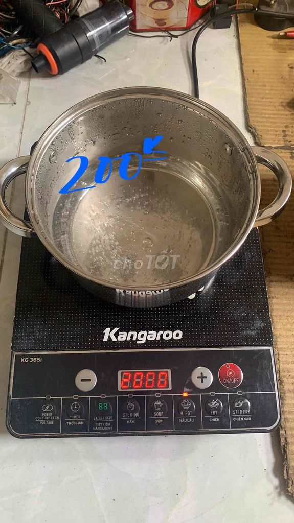 Bếp từ Kangaroo KG365i sd nồi inox đáy bằng. Mua bán Bếp, lò, đồ điện nhà bếp tại Quận 12 Tp Hồ Chí Minh được đăng bởi N Nam hình 1
