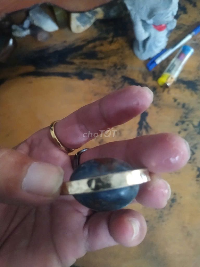 nhẫn hợp kim đá saphia. Mua bán Đồ sưu tầm, đồ cổ tại Quận 12 Tp Hồ Chí Minh được đăng bởi Thinh Duc hình 5