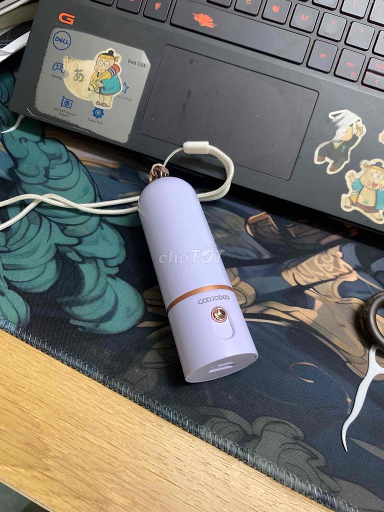Quạt mini Goojodoq Tím 2500 mAh. Mua bán Quạt tại Quận Cầu Giấy Hà Nội được đăng bởi Nhung  hình 1