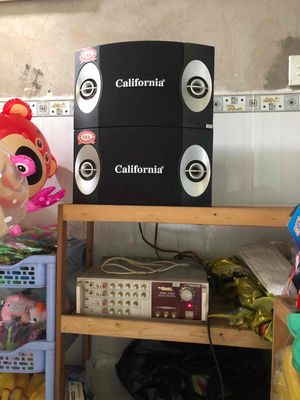 bộ âmly+ cặp loa California đẹp nghe hay. Mua bán Tivi, Âm thanh tại Huyện Hóc Môn Tp Hồ Chí Minh được đăng bởi Nguyễn Cường