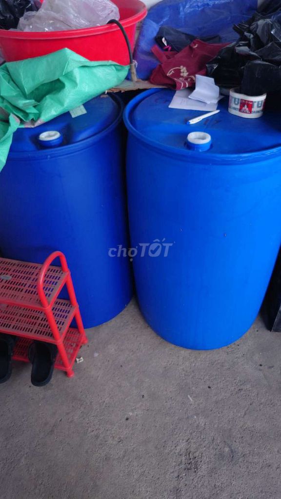 Thùng phuy nhựa HDPE 250 lít. Mua bán Nội thất, đồ gia dụng khác tại Quận 12 Tp Hồ Chí Minh được đăng bởi Dao van quyet hình 1