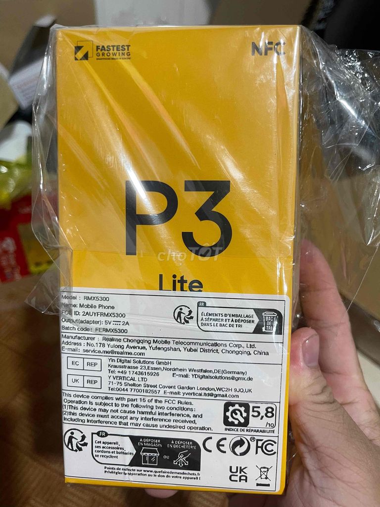 Realme P3 Lite 256GB new 100%. Mua bán Điện thoại tại Thành phố Biên Hòa Đồng Nai được đăng bởi HOÀNG LIL MOBILE hình 1