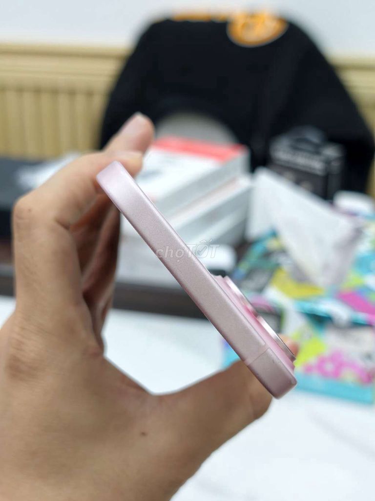 ✨Thanh lý 15Plus 128G Pink nguyên bản p82 👇👇. Mua bán Điện thoại tại Quận Lê Chân Hải Phòng được đăng bởi Tái định cư Hoa Động Hoàng Dũng Mobile Thuỷ Nguyên hình 3