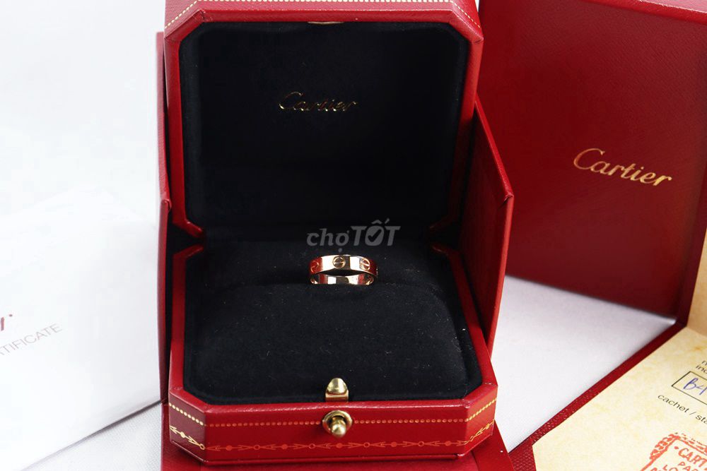 Nhẫn Nữ CARTIER Love Ring Rose Gold 18K Fullbox. Mua bán Phụ kiện thời trang khác tại Thành phố Thủ Đức Tp Hồ Chí Minh được đăng bởi Nguyễn Tấn Chương hình 1