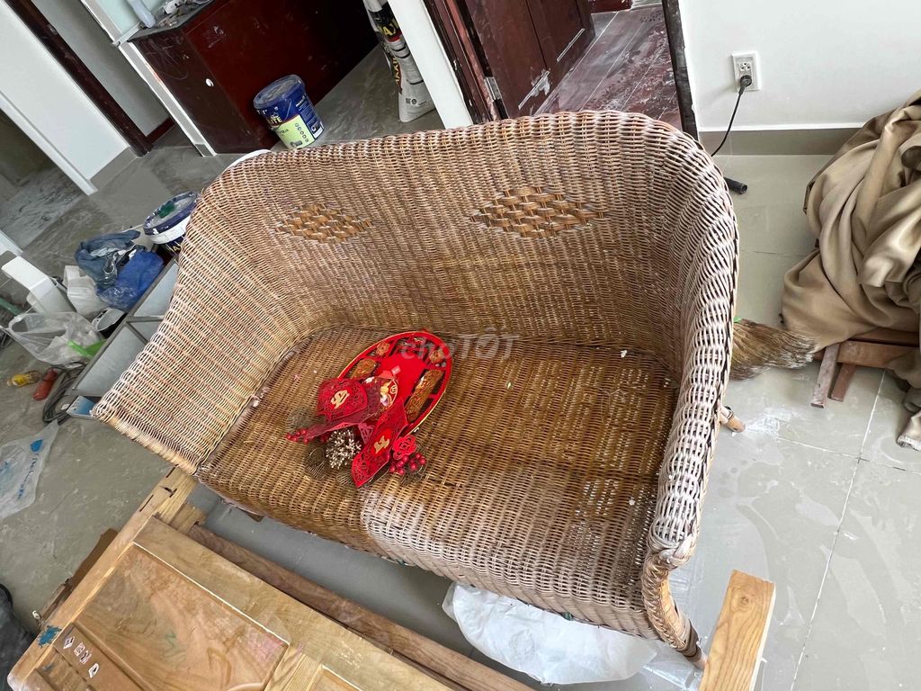 Ghế sofa mây tự nhiên. Mua bán Bàn ghế tại Quận 12 Tp Hồ Chí Minh được đăng bởi Linh hình 1