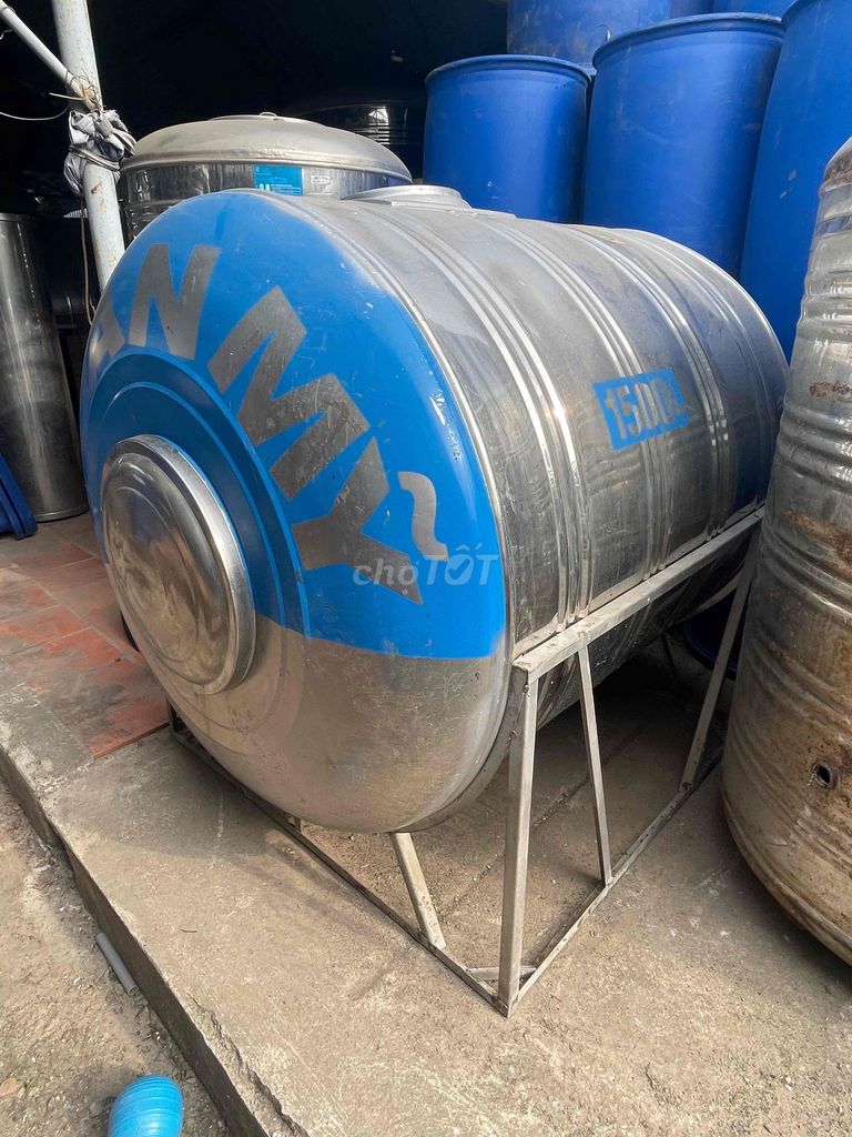 Bồn nước Toàn Mỹ 1500L Inox 304 Nằm. Mua bán Nội thất, đồ gia dụng khác tại Huyện Củ Chi Tp Hồ Chí Minh được đăng bởi Luyện Phan hình 1