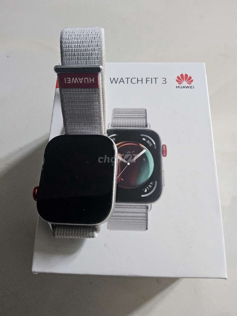 huawei watch fit 3 bạc dây nylon nfc keng bhch 8T