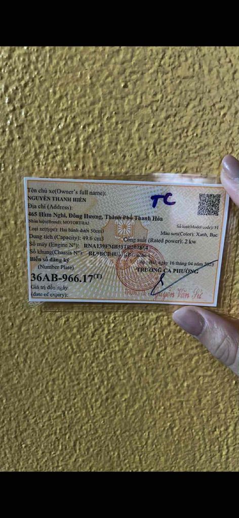 cần bán xe wave 50cc. Mua bán Xe máy tại Thành phố Thanh Hóa Thanh Hóa được đăng bởi Nguyễn Văn Hiền hình 5