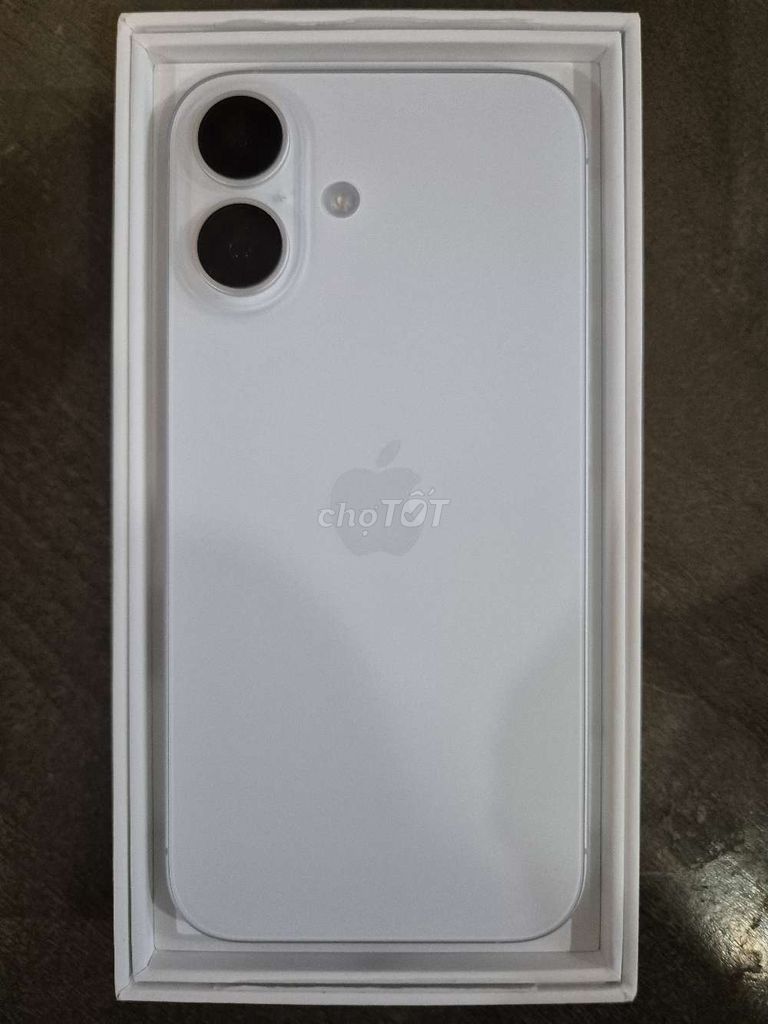 Apple iPhone 16 128GB Trắng Mới 99%. Mua bán Điện thoại tại Quận 3 Tp Hồ Chí Minh được đăng bởi Tran Trinh hình 1