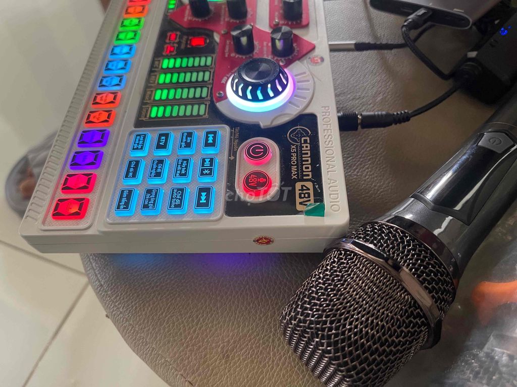 Soundcard Cannon X5 Pro Max đã sử dụng. Mua bán Tivi, Âm thanh tại Quận Ngô Quyền Hải Phòng được đăng bởi SH hình 1