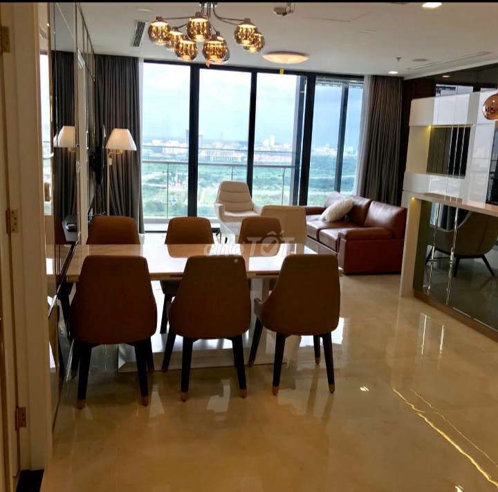 Cho thuê căn hộ quận 1, căn 3pn vinhomes golden river bason.