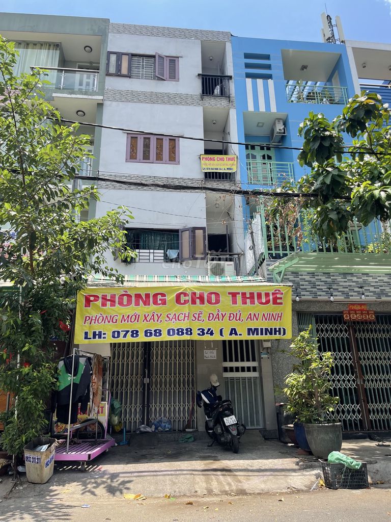 Phòng trọ máy lạnh Tân Tạo giá rẻ