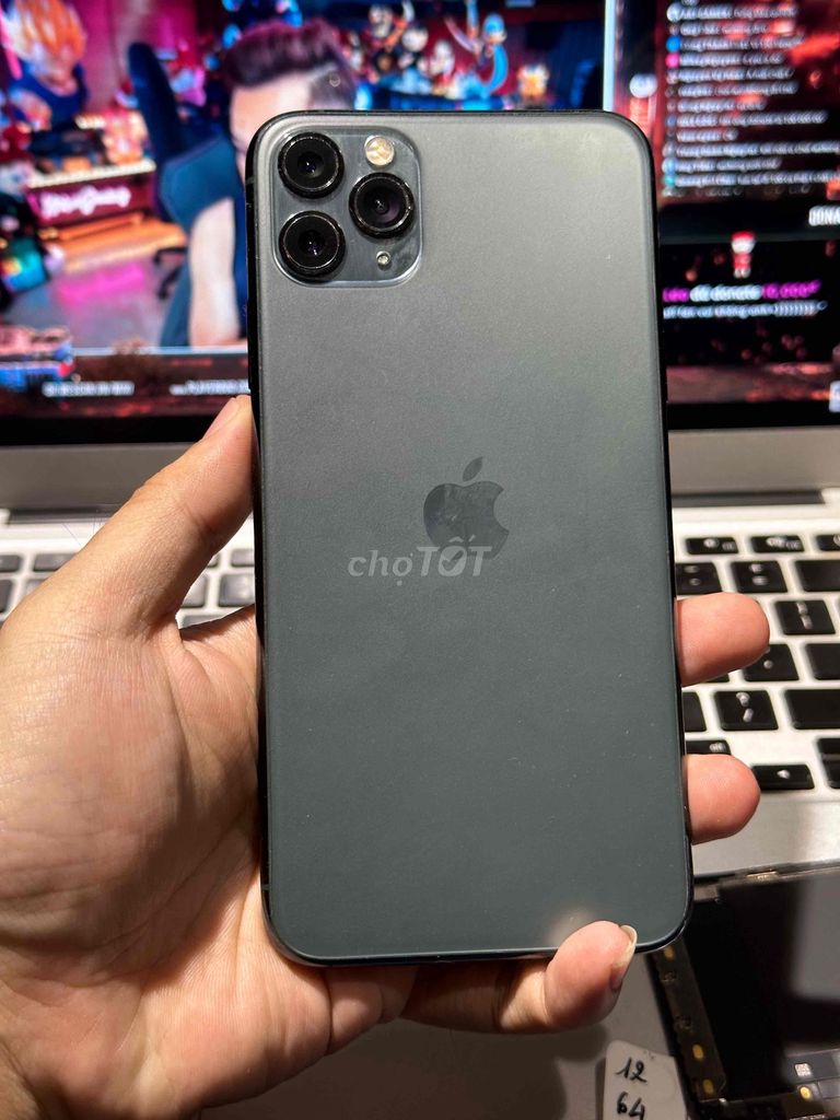 iphone 11promax zin đẹp pin 88% ko lỗi nhỏ