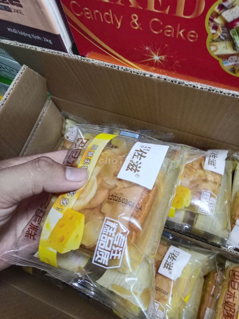 Bánh bông lan hạnh nhân zouzi, siêu mềm mịn 2025. Mua bán Đồ ăn, thực phẩm và các loại khác tại Huyện Hóc Môn Tp Hồ Chí Minh được đăng bởi Nhân Đức Toki hình 3