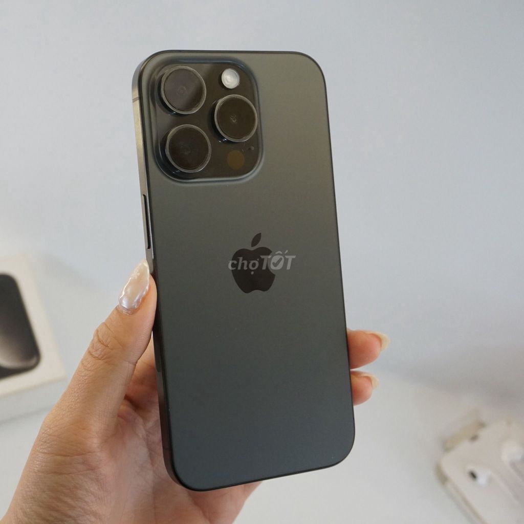 Apple iPhone 15 Pro 128GB Đen Mỹ 89%. Mua bán Điện thoại tại Huyện Krông Pắc Đắk Lắk được đăng bởi Trần Quý Trọng hình 1