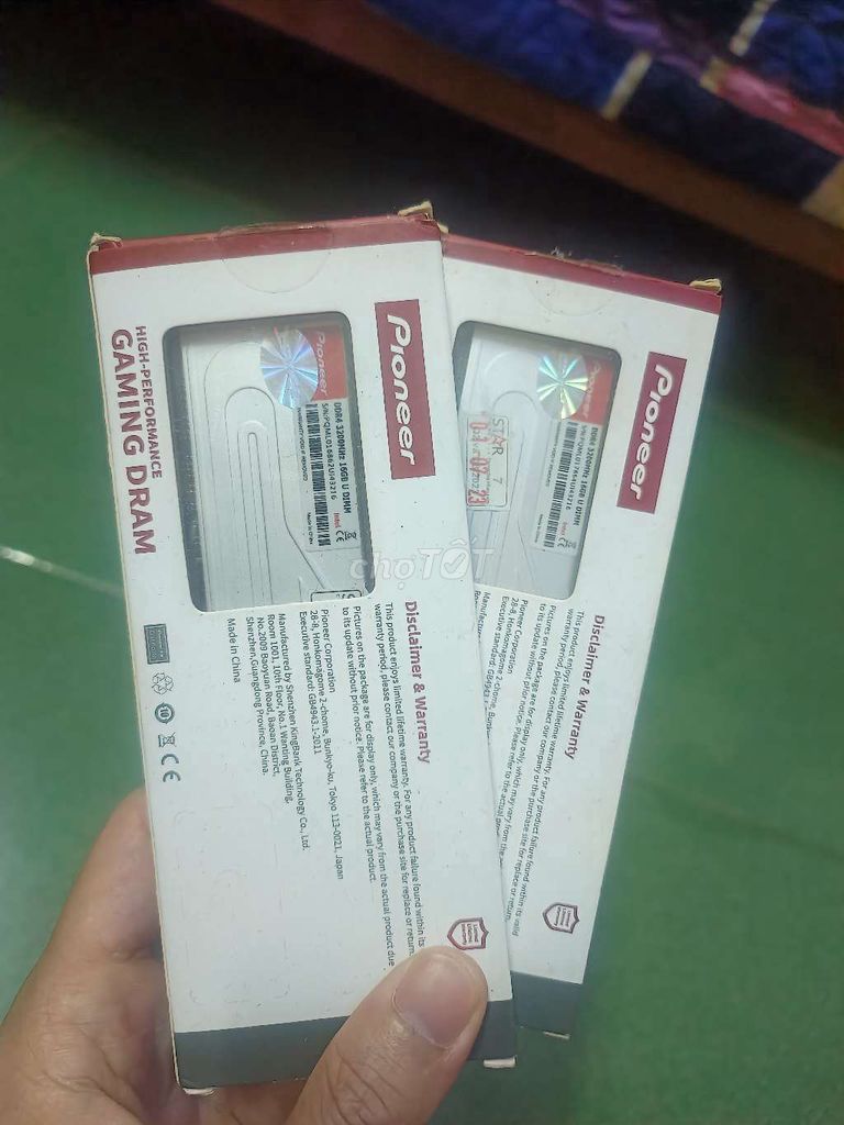 RAM Pioneer DDR4 16GB x2 3200MHz Không LED. Mua bán Linh kiện (RAM, Card...) tại Huyện Tây Sơn Bình Định được đăng bởi Bingo hình 1