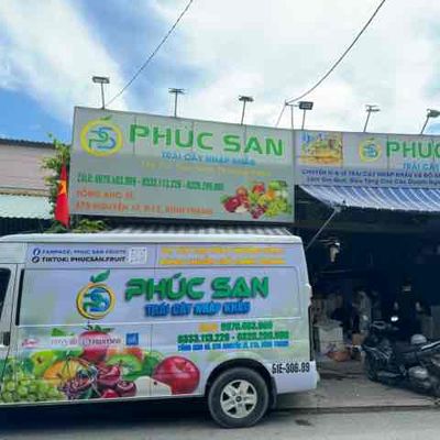công ty trái cây nhập khẩu phúc san logo