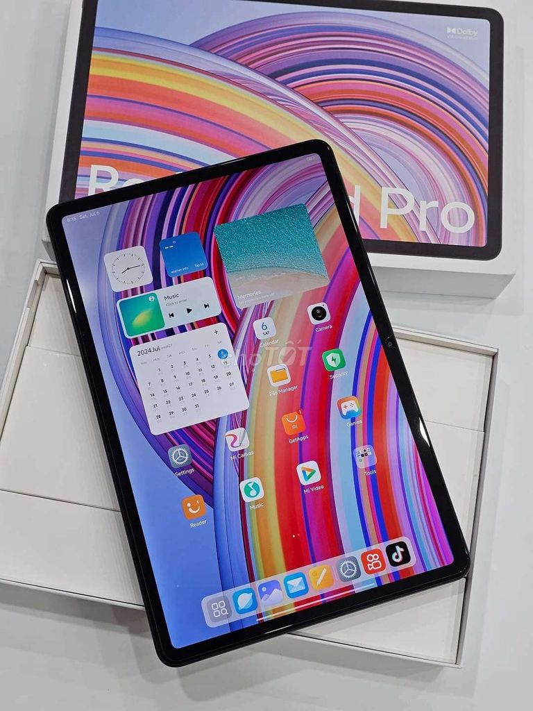 Xiaomi Redmi Pad Pro máy 99% fullbox rom quốc tế. Mua bán Máy tính bảng tại Quận 11 Tp Hồ Chí Minh được đăng bởi Vinhanmobile hình 1
