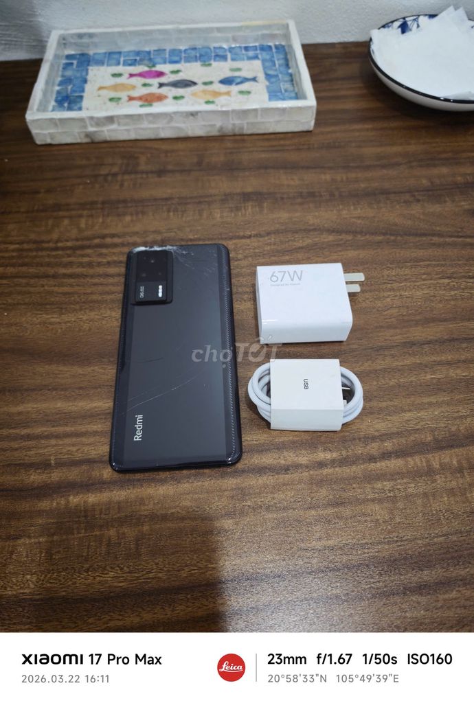 Redmi K60E 8/128 Đen sạc 67w có ship COD. Mua bán Điện thoại tại Quận Ba Đình Hà Nội được đăng bởi Android Top hình 1