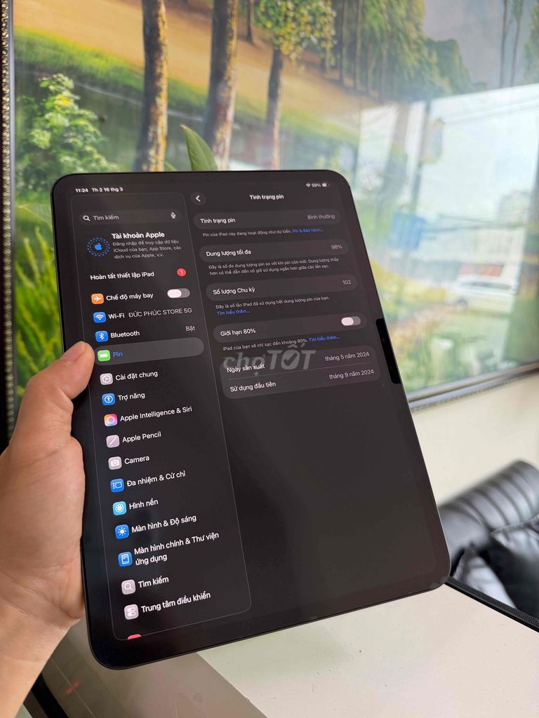 Apple iPad Pro M4 11 inch 256G. Mua bán Máy tính bảng tại Quận Hải Châu Đà Nẵng được đăng bởi ĐỨC PHÚC STORE hình 1
