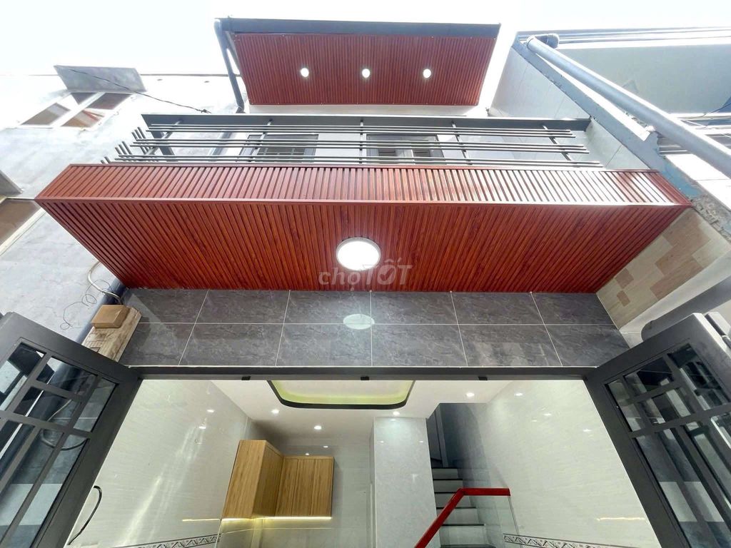 nhà ngon 3 tầng Phú Thọ Hòa,Bình Tân_20m2_ngang 4m đẹp,SHR Vuông vức 