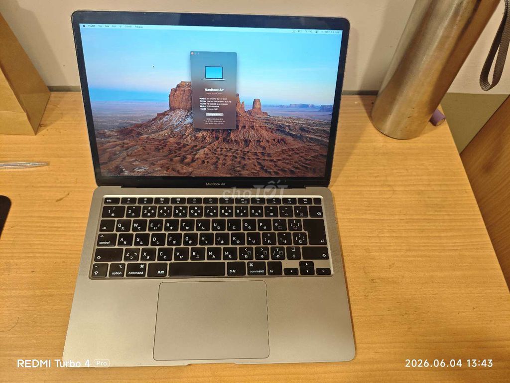 Apple MacBook Air 2020 Core i5 16GB/256GB. Mua bán Laptop tại Quận Liên Chiểu Đà Nẵng được đăng bởi thuận kiều hình 1