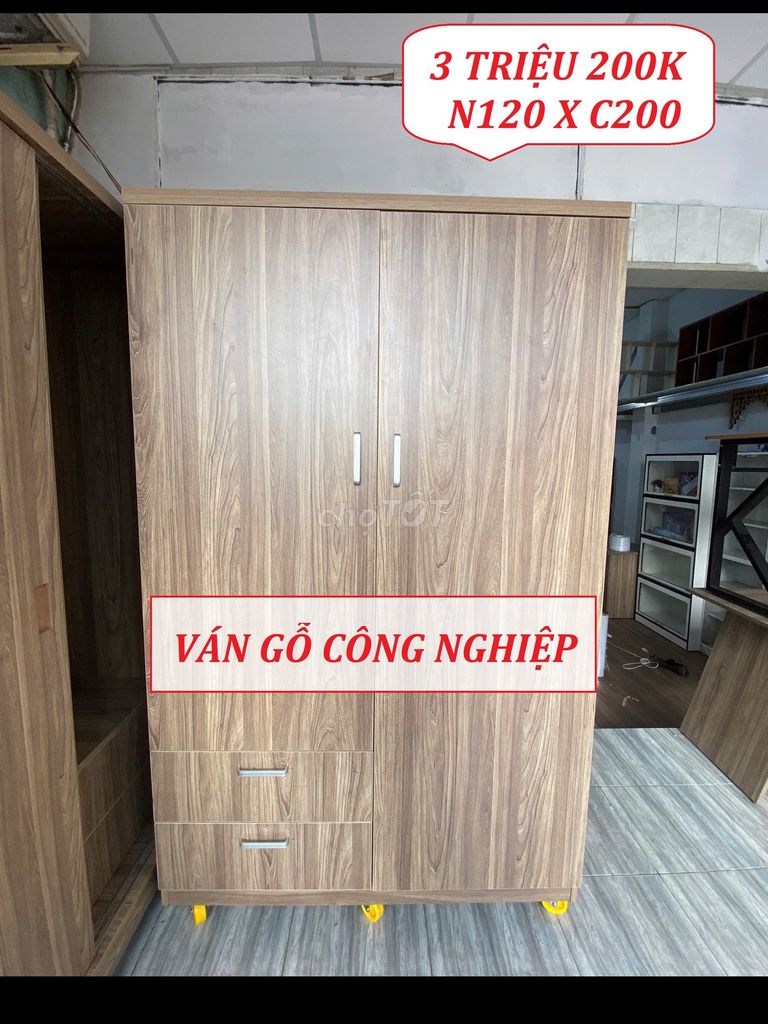 TỦ CHỨA QUẦN ÁO & TỦ TREO QUẦN ÁO & TỦ VÁN GỖ MDF. Mua bán Tủ, kệ gia đình tại Quận Gò Vấp Tp Hồ Chí Minh được đăng bởi CỬA HÀNG NỘI THẤT VĂN PHÒNG VÀ TỦ KỆ TPHCM hình 1