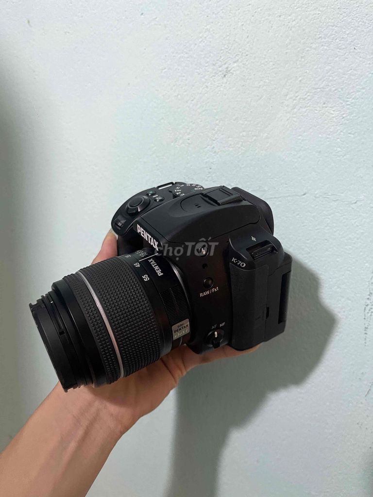Máy ảnh Pentax K-70 ống kính 18-55mm Đen. Mua bán Máy ảnh, Máy quay tại undefined undefined được đăng bởi Tài Kt hình 1