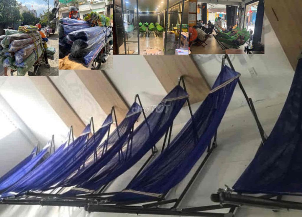 Rà soát tồn kho xãaa KHUNG VÕNG CAFE NEW 100%. Mua bán Giường, chăn ga gối nệm tại Quận 12 Tp Hồ Chí Minh được đăng bởi Xưởng võng xếp hình 1