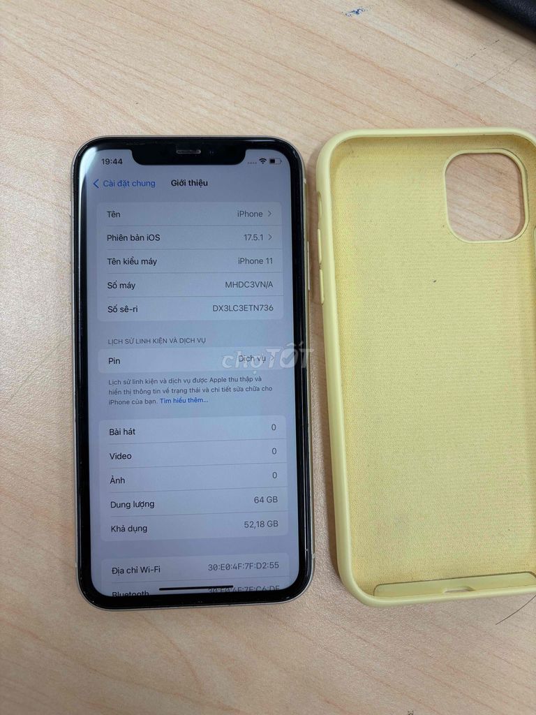 Apple iPhone 11 64GB Trắng. Mua bán Điện thoại tại Huyện Long Thành Đồng Nai được đăng bởi hai hoang hình 1