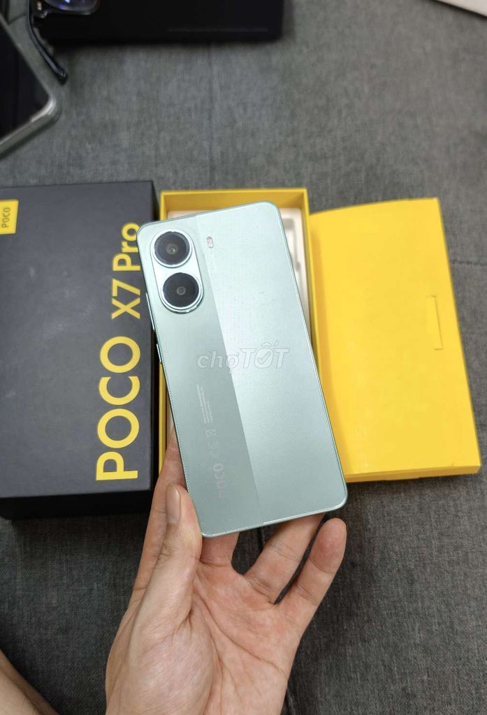 Poco X7 Pro 12/256 Fullbox, Chính Hãng VN, Pin 6K. Mua bán Điện thoại tại Quận Tân Bình Tp Hồ Chí Minh được đăng bởi Kiên Android Shop hình 1