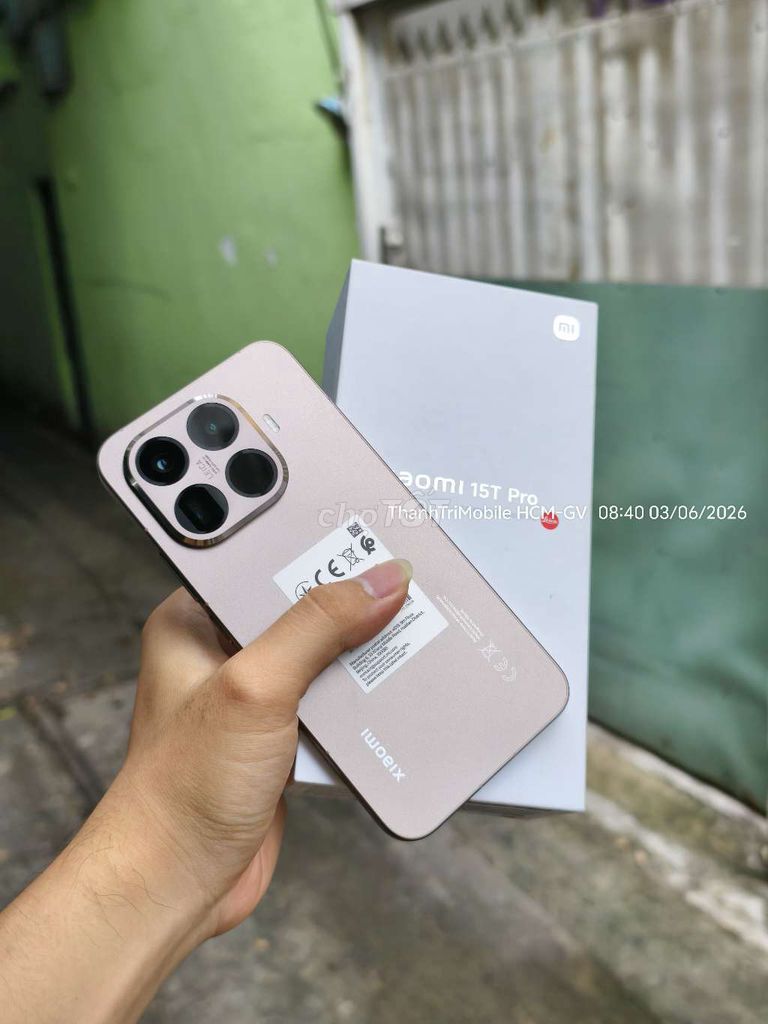 Xiaomi 15T Pro 12/256GB  kích t4 bh TGDD . Mua bán Điện thoại tại Quận Gò Vấp Tp Hồ Chí Minh được đăng bởi Thanh Tri hình 1