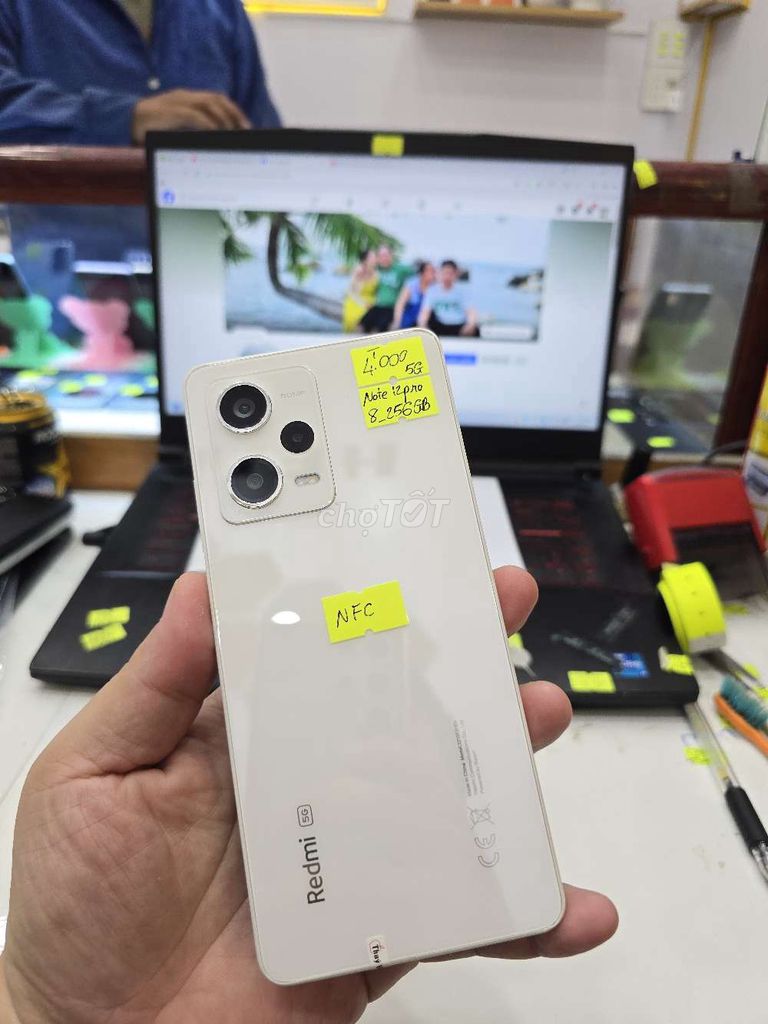 Xiaomi Redmi Note 12 Pro 5G - 256GB. Mua bán Điện thoại tại Thành phố Long Xuyên An Giang được đăng bởi Facebook Cầm Đồ Thúy Vân hình 1