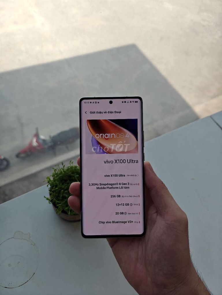 Vivo X100 Ultra 12GB/256GB Bạc. Mua bán Điện thoại tại Huyện Bàu Bàng Bình Dương được đăng bởi Chí hình 1