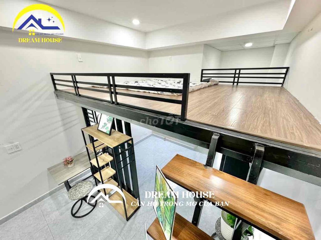 TRỐNG PHÒNG CHDV - DUPLEX FULL NỘI THẤT - NGAY CHỢ TÂN HƯƠNG - GẦN VHU